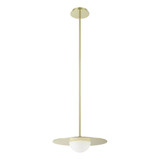 Solstice 11W 1LED Convertible Pendant 4.75 Inch X 15.75 Inch Wide by Thesis - 207408A