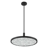 Courtney 46W 1 LED Convertible Pendant 10 Inch X 24 Inch Wide by Thesis - 207419A