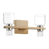 Amelia 17W 4 LED Bath Vanity 7.25 Inch Tall and 6.25 Inch Wide by Thesis - 207675A
