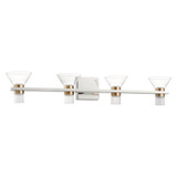 Blake 26W 8 LED Bath Vanity 5.75 Inch Tall and 6.75 Inch Wide by Thesis - 207686A