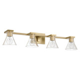Gilford 4 Light Bath Vanity 7 Inch Tall and 7.25 Inch Wide by Thesis - 207659A