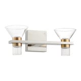 Blake 17W 4 LED Bath Vanity 5.75 Inch Tall and 6.75 Inch Wide by Thesis - 207684A
