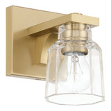 Dryden 1 Light Bath Vanity 6.75 Inch Tall and 6.75 Inch Wide by Thesis - 207665A