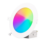 12W LED Ultra Thin Flush Mount 0.5 Inch Tall and 6 Inch Wide by Infibrite - IB-002-12W
