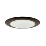 16.5W AC Opal LED Light 7.5 Inch Wide Flush Mount by Nora - NLOPAC-R6509T