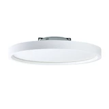 Surf 14W LED Regressed Edge Lit Flush Mount with Round Baffle by Nora - NLOS-R72
