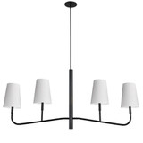 Eleanor 4 Light Oversized Chandelier by Dainolite ELN-534HC - ELN-534HC