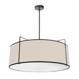 Trapezoid 4 Light Pendant In Contemporary Style 10 x 24 Inches by Dainolite - TRA-244P