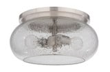 Serene 2 Light 14.5 Inch Wide Flush Mount by Craftmade - 49982