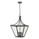Montalcino 4 Light Chandelier 26.5 Inch Tall and 18 Inch Wide by Z Lite - 1961-4C