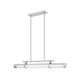 Benoit 40W 1 LED Linear Chandelier 5.25 Inch and 44 Inch Length by Z Lite - 1959-44L