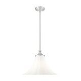 Fleur 1 Light Pendant 12.5 Inch Tall and 16 Inch Wide by Z Lite - 1958P16