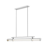 Benoit 50W 1 LED Linear Chandelier 5.25 Inch and 56 Inch Length by Z Lite - 1959-54L