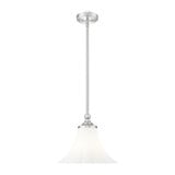 Fleur 1 Light Pendant 10.75 Inch Tall and 12 Inch Wide by Z Lite - 1958P12