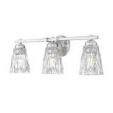 Andree 3 Light Bath Vanity 9 Inch Tall and 24 Inch Wide by Z Lite - 1960-3V