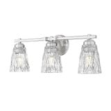 Andree 3 Light Bath Vanity 9 Inch Tall and 24 Inch Wide by Z Lite - 1960-3V