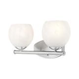 Colette 2 Light Bath Vanity 8 Inch Tall and 16 Inch Wide by Z Lite - 1963-2V