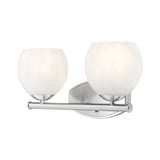 Colette 2 Light Bath Vanity 8 Inch Tall and 16 Inch Wide by Z Lite - 1963-2V