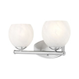 Colette 2 Light Bath Vanity 8 Inch Tall and 16 Inch Wide by Z Lite - 1963-2V