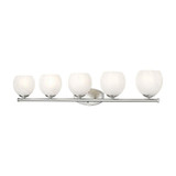Colette 5 Light Bath Vanity 8 Inch Tall and 42 Inch Wide by Z Lite - 1963-5V