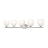 Colette 5 Light Bath Vanity 8 Inch Tall and 42 Inch Wide by Z Lite - 1963-5V