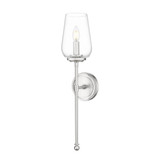 Dominique 1 Light Wall Sconce 25.25 Inch Tall and 5.75 Inch Wide by Z Lite - 2012-1S