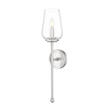 Dominique 1 Light Wall Sconce 25.25 Inch Tall and 5.75 Inch Wide by Z Lite - 2012-1S