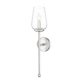 Dominique 1 Light Wall Sconce 25.25 Inch Tall and 5.75 Inch Wide by Z Lite - 2012-1S