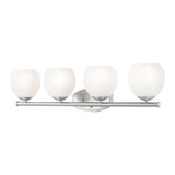 Colette 4 Light Bath Vanity 8 Inch Tall and 32 Inch Wide by Z Lite - 1963-4V
