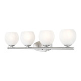 Colette 4 Light Bath Vanity 8 Inch Tall and 32 Inch Wide by Z Lite - 1963-4V
