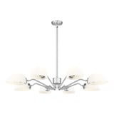 Breton 8 Light Chandelier 6 Inch Tall and 46 Inch Wide by Z Lite - 3048-8