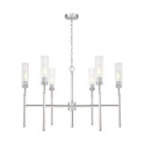 Esme 6 Light Chandelier 24.5 Inch Tall and 38 Inch Wide by Z Lite - 3047-6