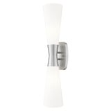 Emrys 2 Light Wall Sconce 24 Inch Tall and 4.75 Inch Wide by Z Lite - 4504-2SL