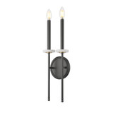 Gaultier 2 Light Wall Sconce 20.5 Inch Tall and 7.5 Inch Wide by Z Lite - 6100-2S
