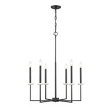 Gaultier 6 Light Chandelier 33.25 Inch Tall and 27.25 Inch Wide by Z Lite - 6100-6