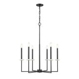Gaultier 6 Light Chandelier 33.25 Inch Tall and 27.25 Inch Wide by Z Lite - 6100-6