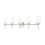 Henri 5 Light Bath Vanity 10.25 Inch Tall and 42 Inch Wide by Z Lite - 7700-5V