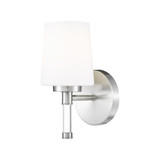 Henri 1 Light Bath Vanity 10.25 Inch Tall and 5.25 Inch Wide by Z Lite - 7700-1V