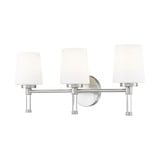 Henri 3 Light Bath Vanity 10.25 Inch Tall and 24 Inch Wide by Z Lite - 7700-3V