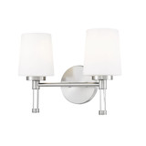 Henri 2 Light Bath Vanity 10.25 Inch Tall and 14 Inch Wide by Z Lite - 7700-2V