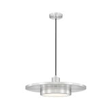 Ludo 30W 1 LED Pendant 6.5 Inch Tall and 20 Inch Wide by Z Lite - 829P20