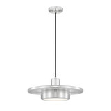 Ludo 24W 1 LED Pendant 6.5 Inch Tall and 16 Inch Wide by Z Lite - 829P16