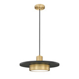 Ludo 24W 1 LED Pendant 6.5 Inch Tall and 16 Inch Wide by Z Lite - 829P16