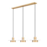 Ludo 18W 3 LED Linear Chandelier 6.5 Inch Tall and 52 Inch Length by Z Lite - 829P12-3L