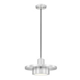 Ludo 18W 1 LED Pendant 6.5 Inch Tall and 12 Inch Wide by Z Lite - 829P12