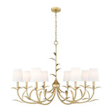 Aslin 8 Light Chandelier 29.5 Inch Tall and 42 Inch Wide by Z Lite - 830-42