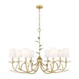 Aslin 8 Light Chandelier 29.5 Inch Tall and 42 Inch Wide by Z Lite - 830-42