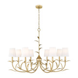 Aslin 8 Light Chandelier 29.5 Inch Tall and 42 Inch Wide by Z Lite - 830-42
