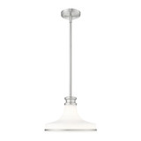 Reznor 1 Light Pendant 9 Inch Tall and 12 Inch Wide by Z Lite - 831P12