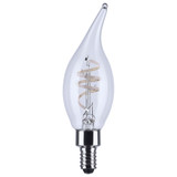 Reminiscent 4W CA11 LED E12 Base Raplacement Bulb 4.49 Inch Length by Satco - S11526
